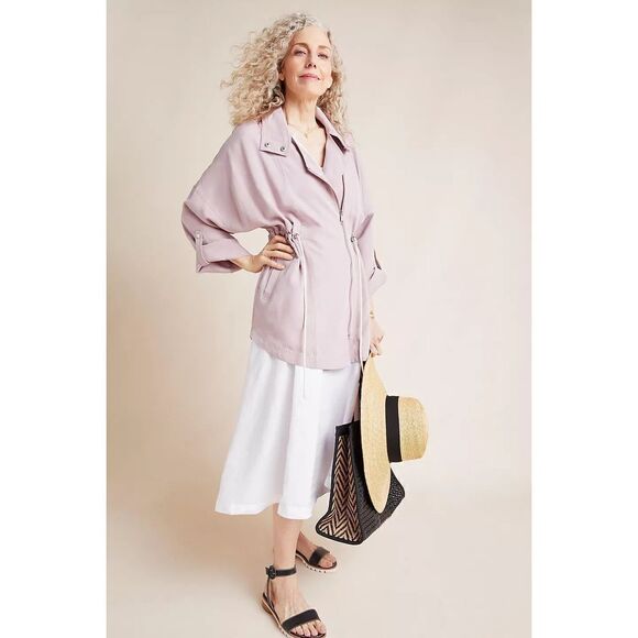 Anthropologie Danuta Cupro Jacket Size M - Picture 1 of 9